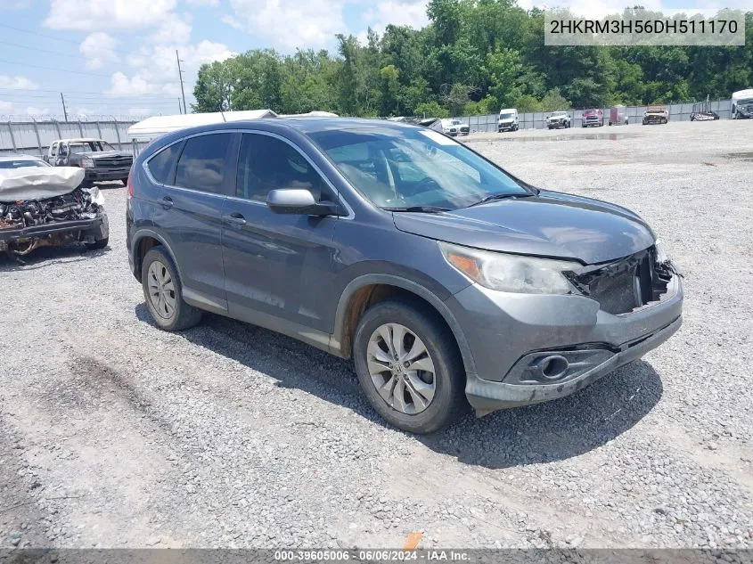 2013 Honda Cr-V Ex VIN: 2HKRM3H56DH511170 Lot: 39605006