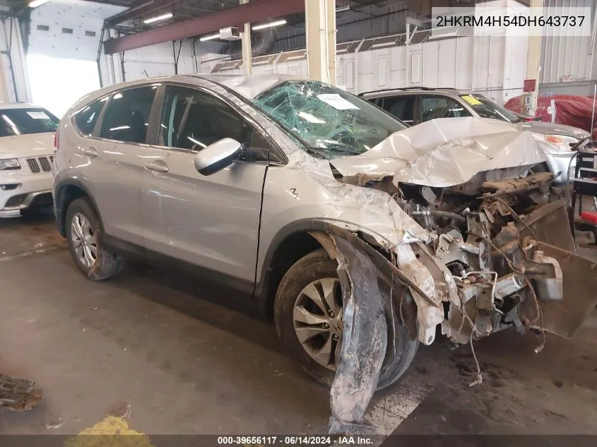 2HKRM4H54DH643737 2013 Honda Cr-V Ex