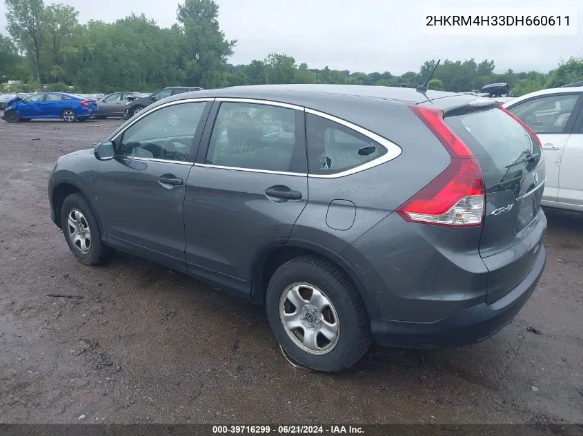 2HKRM4H33DH660611 2013 Honda Cr-V Lx