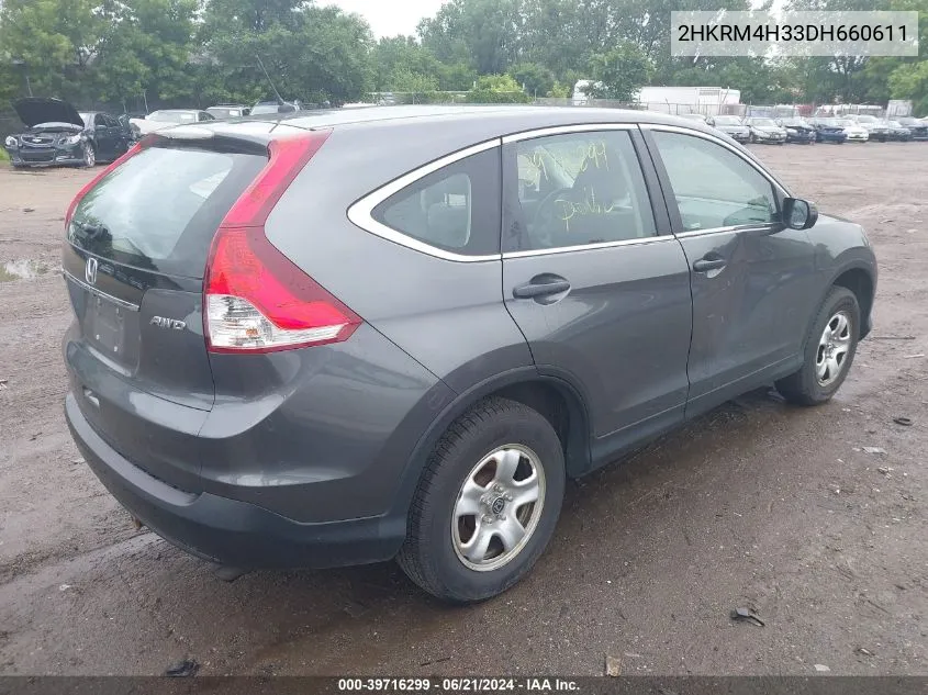 2HKRM4H33DH660611 2013 Honda Cr-V Lx