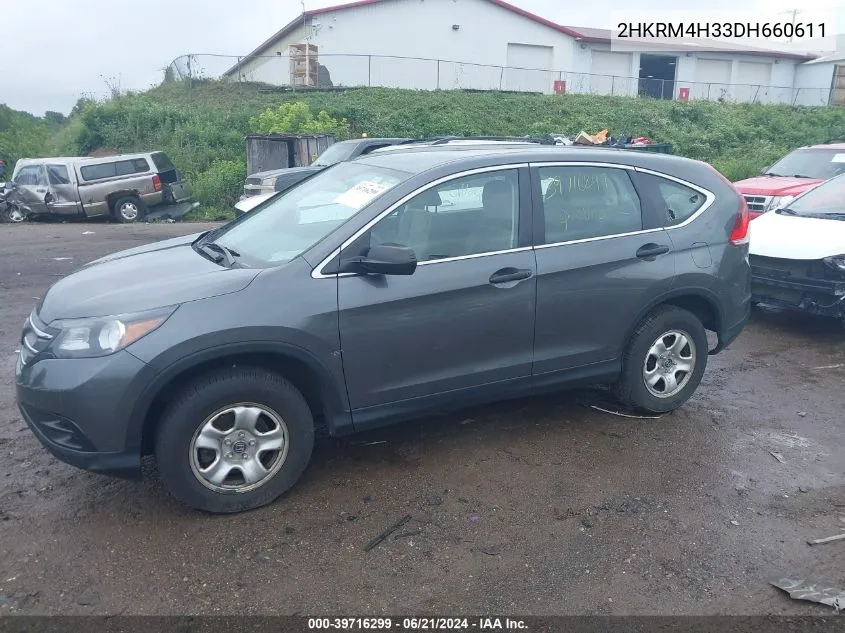 2HKRM4H33DH660611 2013 Honda Cr-V Lx