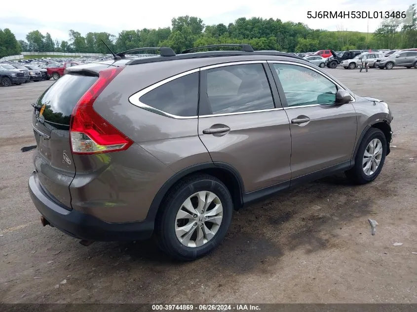 2013 Honda Cr-V Ex VIN: 5J6RM4H53DL013486 Lot: 39744869