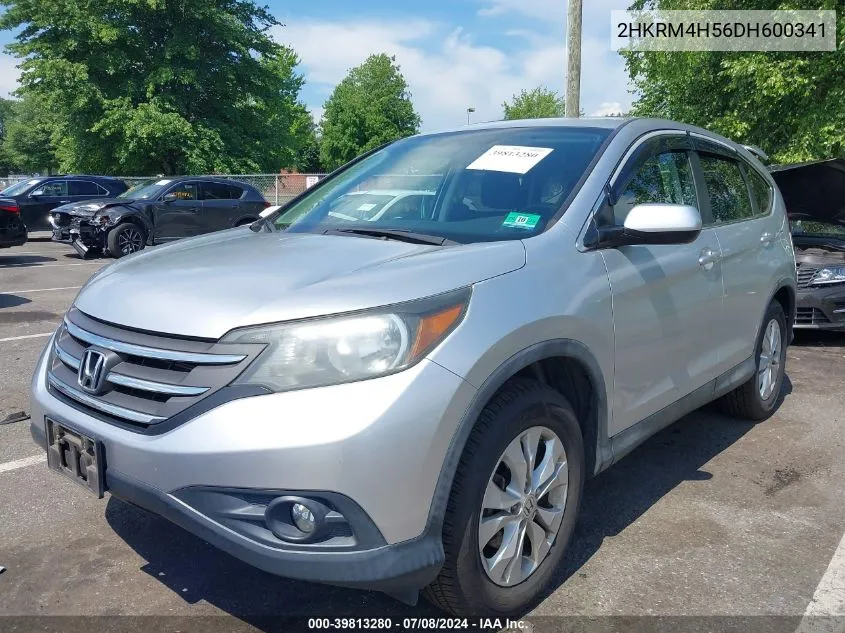 2013 Honda Cr-V Ex VIN: 2HKRM4H56DH600341 Lot: 39813280