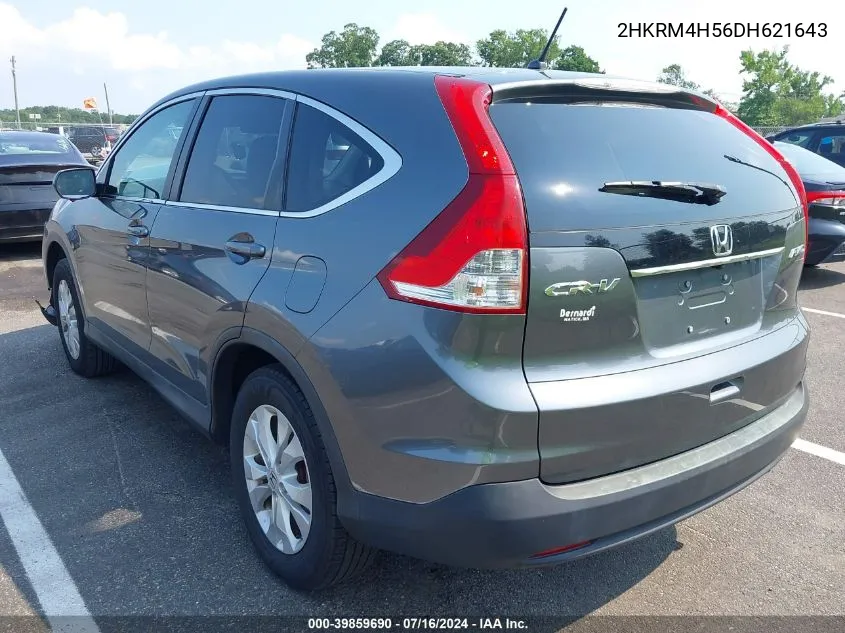 2013 Honda Cr-V Ex VIN: 2HKRM4H56DH621643 Lot: 39859690