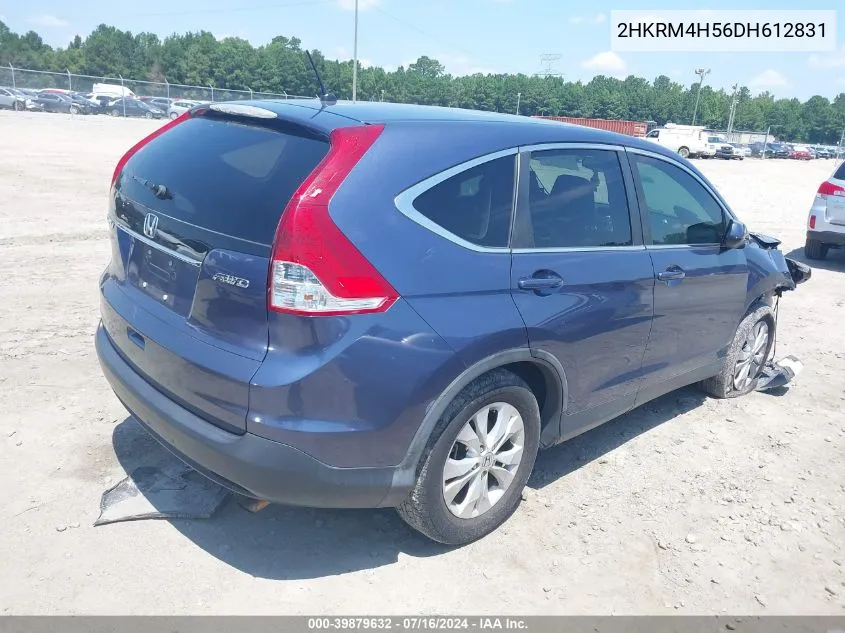 2013 Honda Cr-V Ex VIN: 2HKRM4H56DH612831 Lot: 39879632