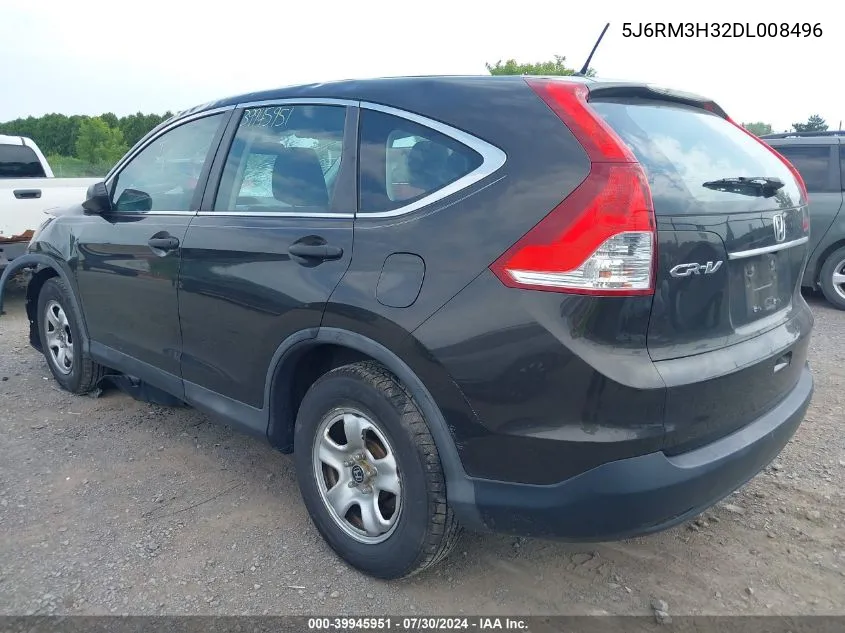 5J6RM3H32DL008496 2013 Honda Cr-V Lx