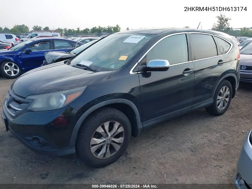 2HKRM4H51DH613174 2013 Honda Cr-V Ex