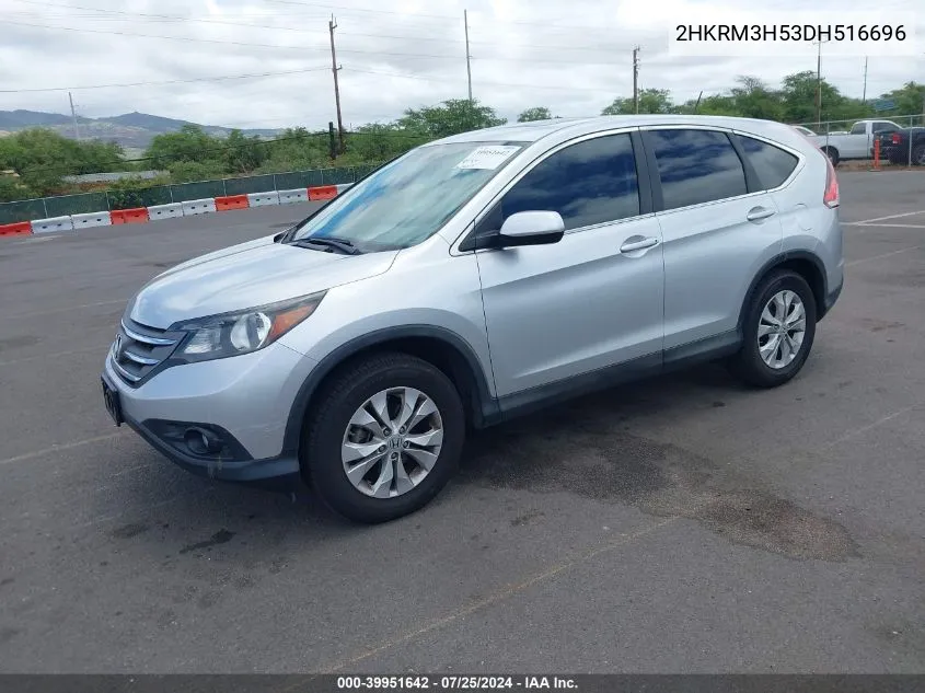 2013 Honda Cr-V Ex VIN: 2HKRM3H53DH516696 Lot: 39951642