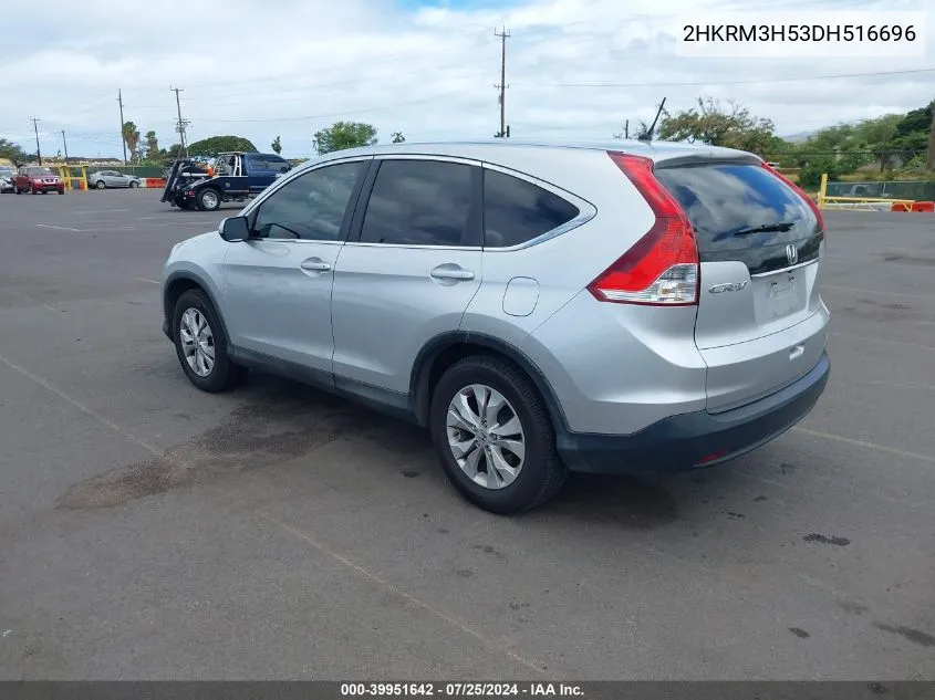 2013 Honda Cr-V Ex VIN: 2HKRM3H53DH516696 Lot: 39951642