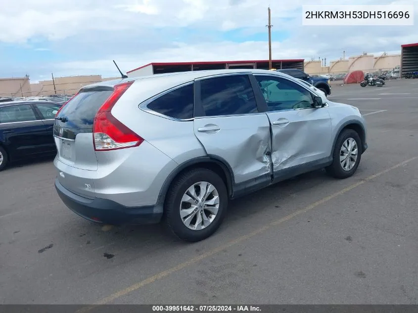 2013 Honda Cr-V Ex VIN: 2HKRM3H53DH516696 Lot: 39951642