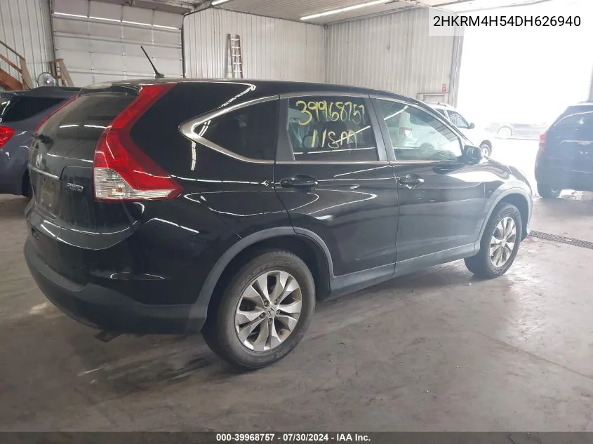 2013 Honda Cr-V Ex VIN: 2HKRM4H54DH626940 Lot: 39968757