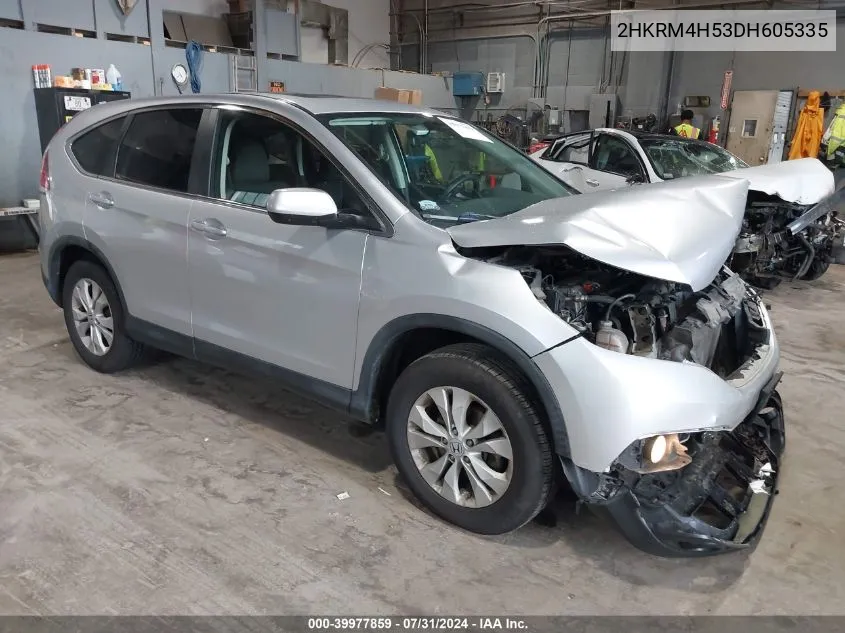 2013 Honda Cr-V Ex VIN: 2HKRM4H53DH605335 Lot: 39977859