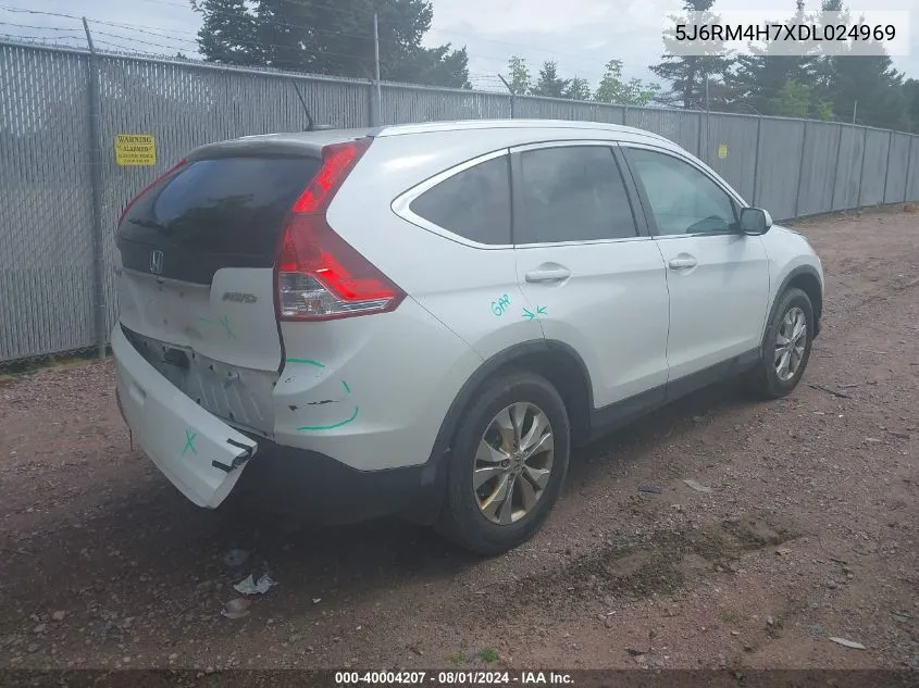 5J6RM4H7XDL024969 2013 Honda Cr-V Ex-L