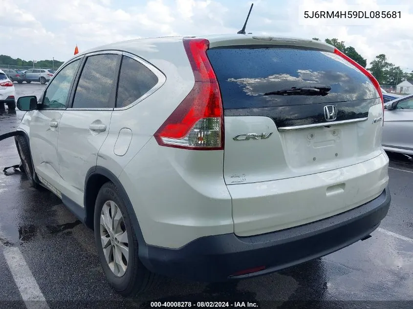 2013 Honda Cr-V Ex VIN: 5J6RM4H59DL085681 Lot: 40008278