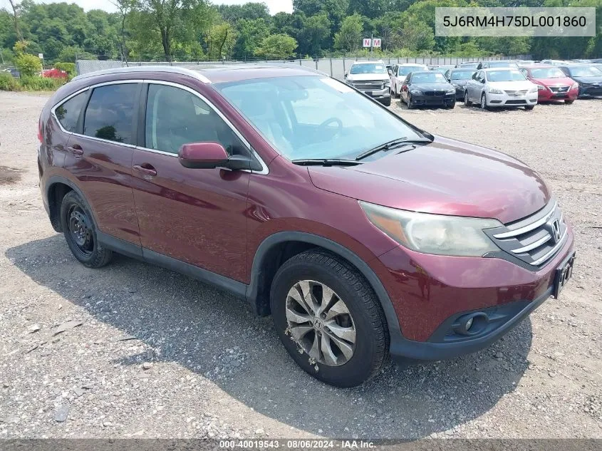 5J6RM4H75DL001860 2013 Honda Cr-V Ex-L