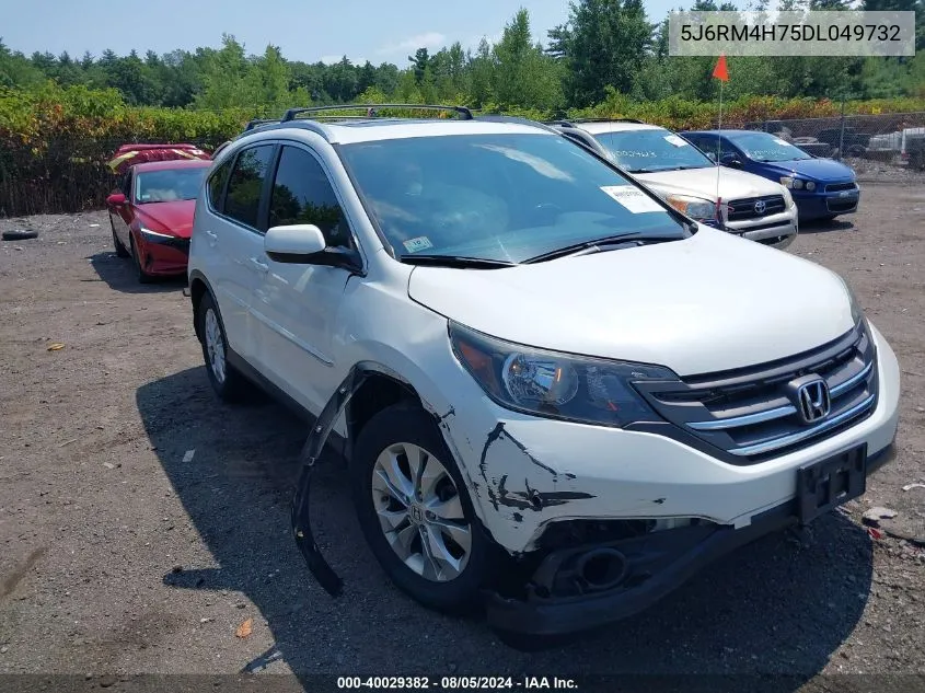 2013 Honda Cr-V Ex-L VIN: 5J6RM4H75DL049732 Lot: 40029382