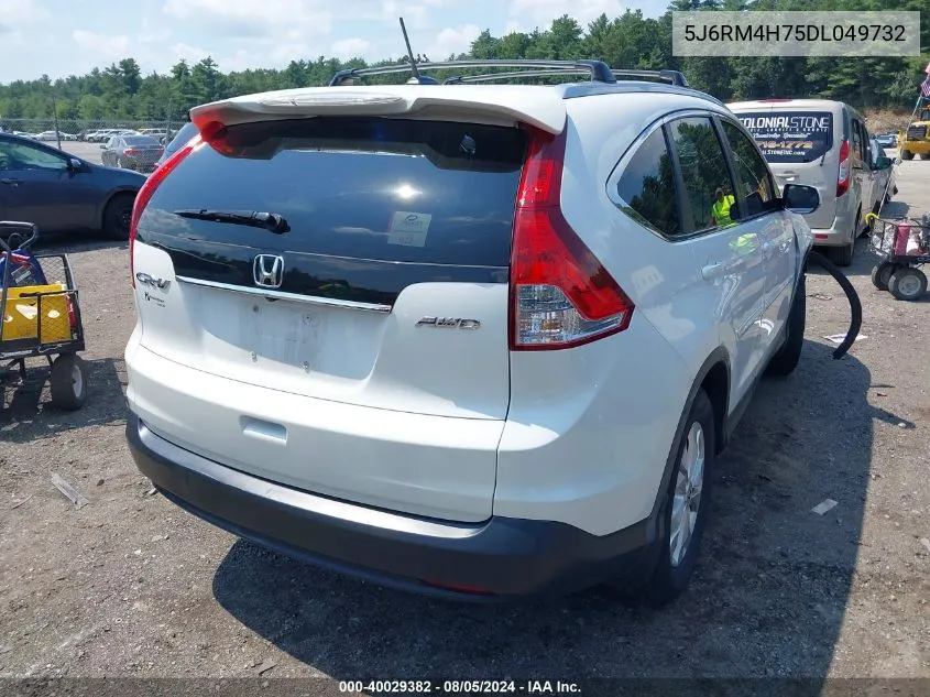 2013 Honda Cr-V Ex-L VIN: 5J6RM4H75DL049732 Lot: 40029382