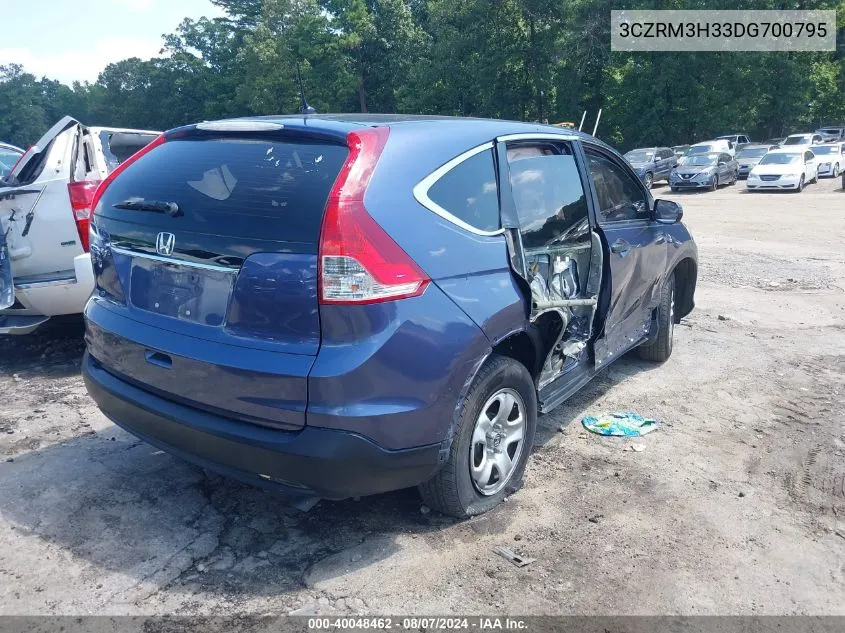 3CZRM3H33DG700795 2013 Honda Cr-V Lx