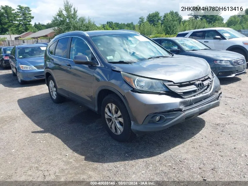 2HKRM4H78DH613416 2013 Honda Cr-V Ex-L