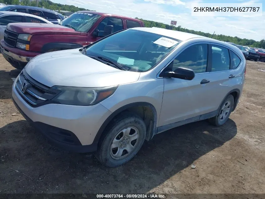 2013 Honda Cr-V Lx VIN: 2HKRM4H37DH627787 Lot: 40073764