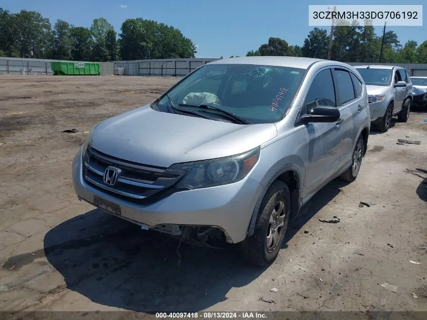 3CZRM3H33DG706192 2013 Honda Cr-V Lx