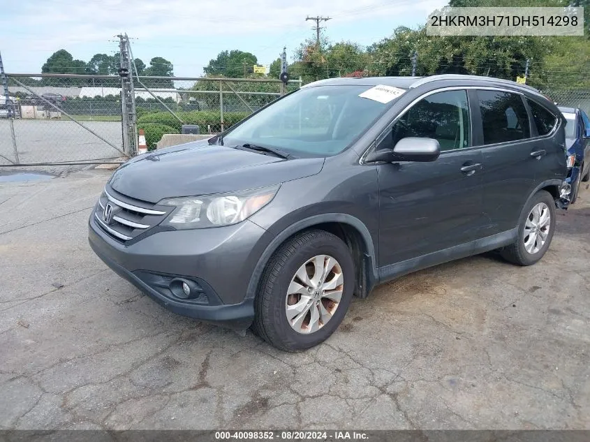 2HKRM3H71DH514298 2013 Honda Cr-V Exl