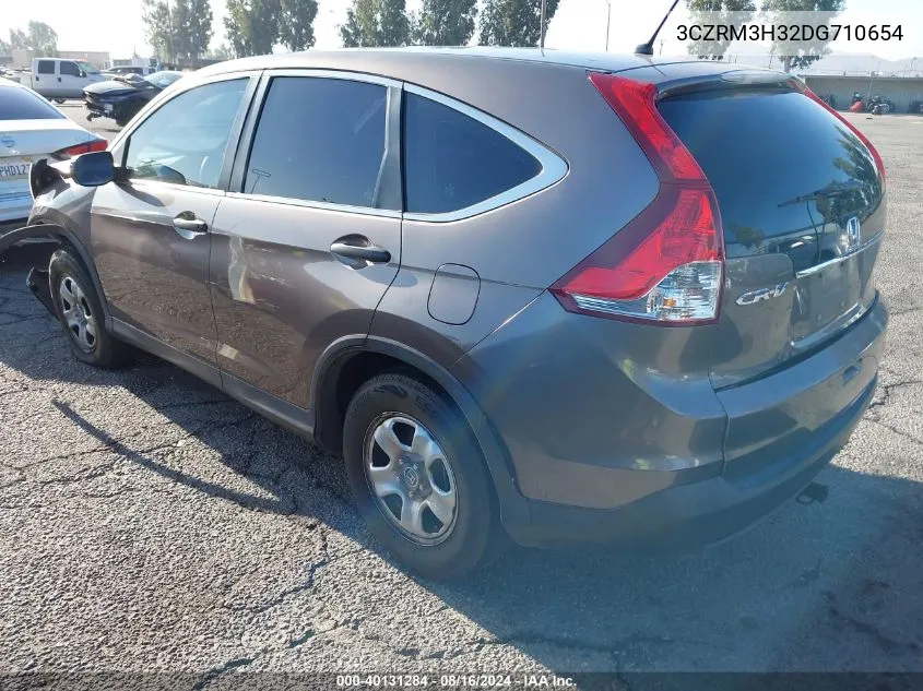 2013 Honda Cr-V Lx VIN: 3CZRM3H32DG710654 Lot: 40131284