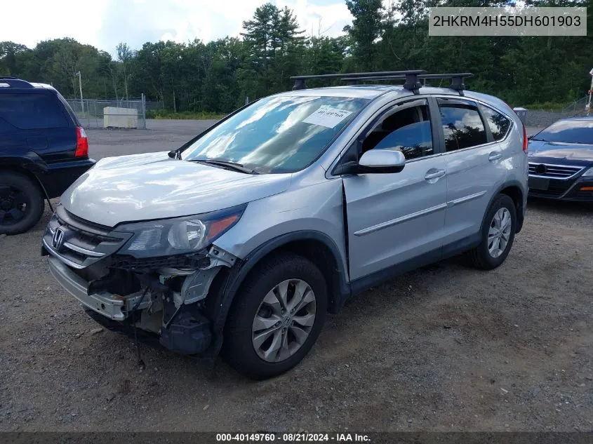 2013 Honda Cr-V Ex VIN: 2HKRM4H55DH601903 Lot: 40149760