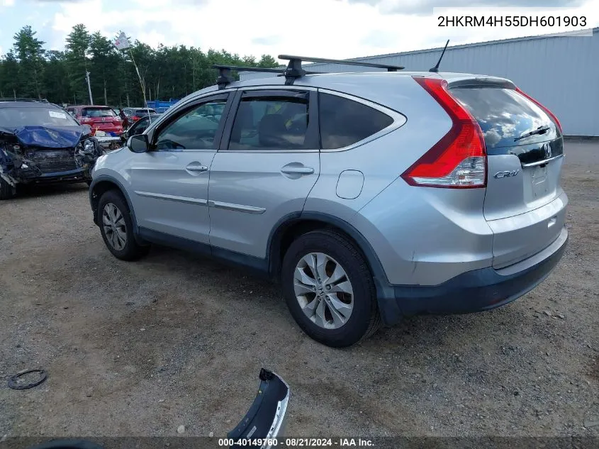 2013 Honda Cr-V Ex VIN: 2HKRM4H55DH601903 Lot: 40149760