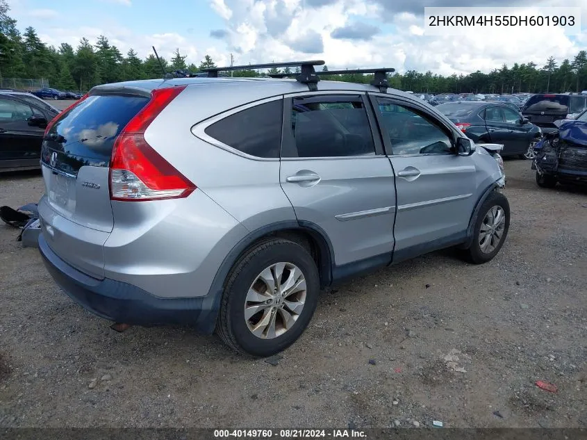 2013 Honda Cr-V Ex VIN: 2HKRM4H55DH601903 Lot: 40149760