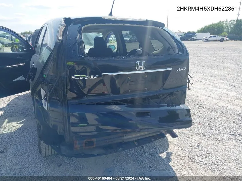 2HKRM4H5XDH622861 2013 Honda Cr-V Ex