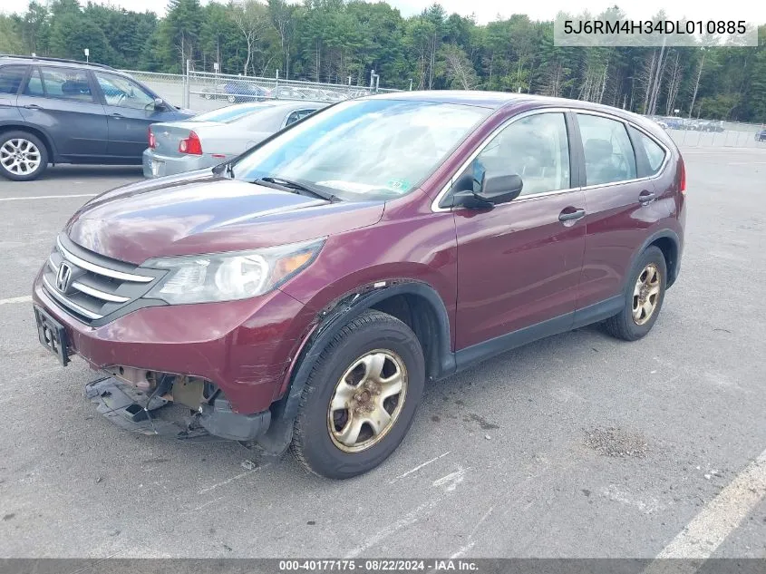 5J6RM4H34DL010885 2013 Honda Cr-V Lx