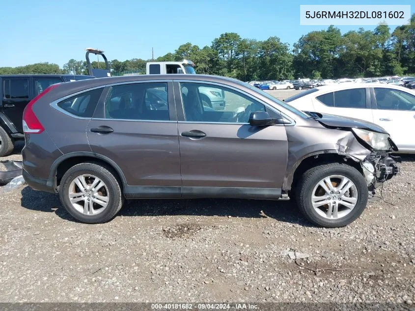 5J6RM4H32DL081602 2013 Honda Cr-V Lx