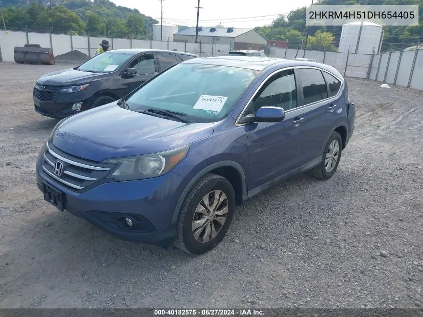 2HKRM4H51DH654405 2013 Honda Cr-V Ex