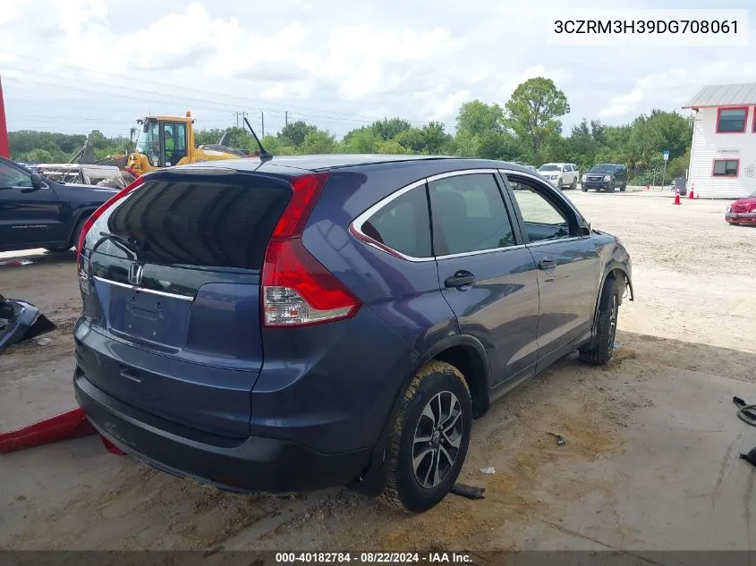 2013 Honda Cr-V Lx VIN: 3CZRM3H39DG708061 Lot: 40182784