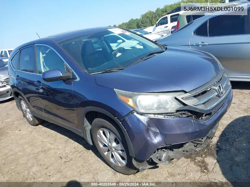 2013 Honda Cr-V Ex VIN: 5J6RM3H5XDL001099 Lot: 40203549