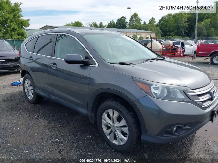 2HKRM4H76DH689037 2013 Honda Cr-V Ex-L