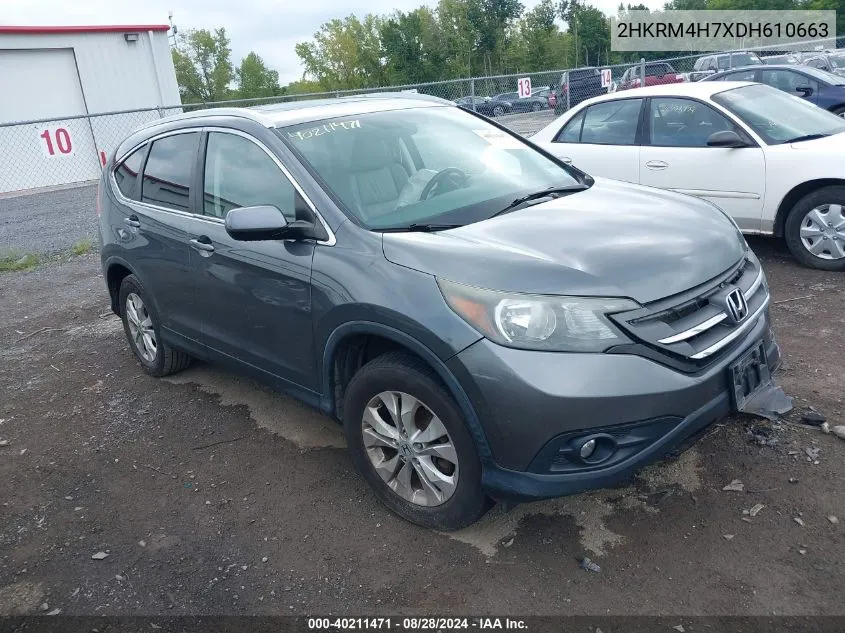 2HKRM4H7XDH610663 2013 Honda Cr-V Ex-L