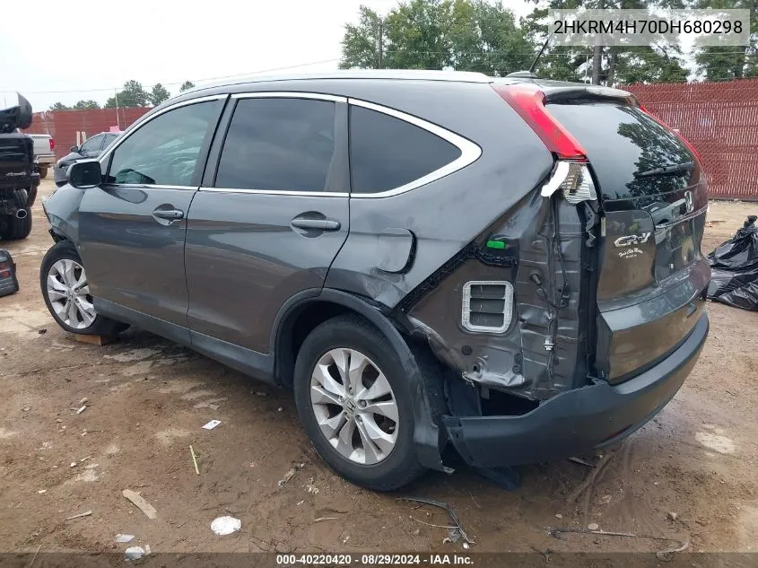 2HKRM4H70DH680298 2013 Honda Cr-V Ex-L