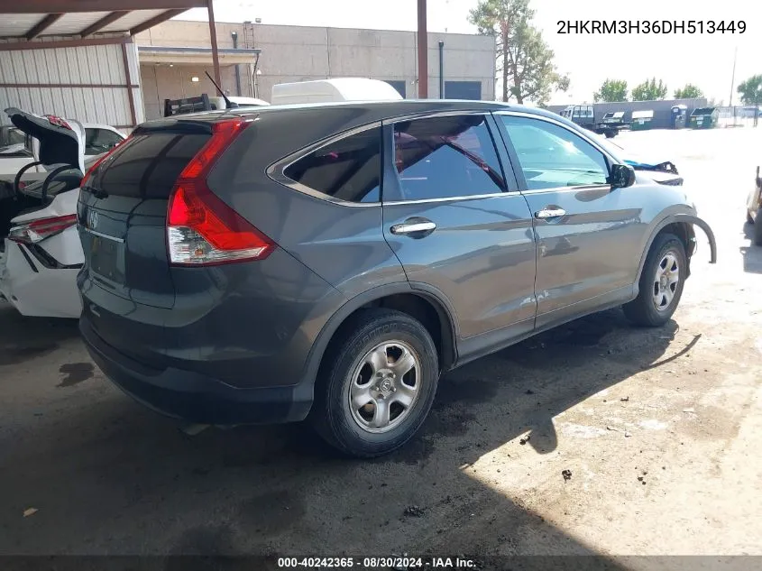 2HKRM3H36DH513449 2013 Honda Cr-V Lx