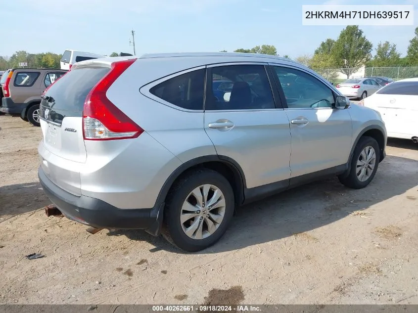 2HKRM4H71DH639517 2013 Honda Cr-V Ex-L