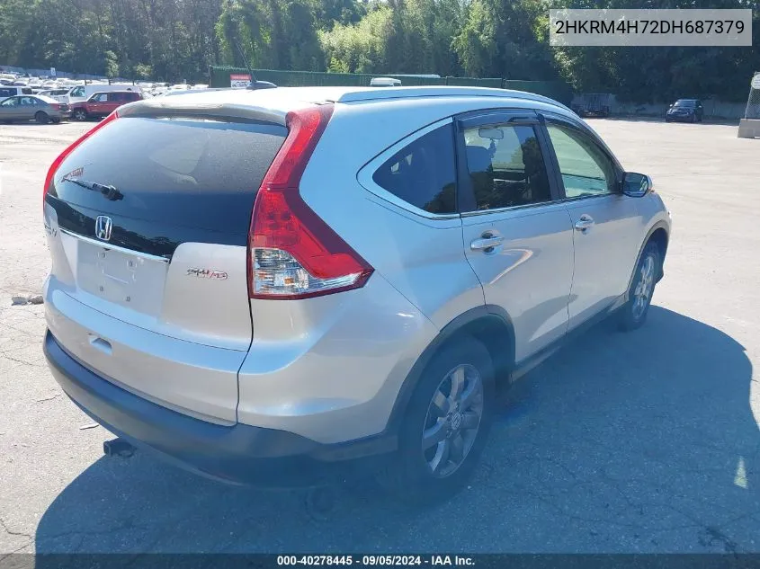 2HKRM4H72DH687379 2013 Honda Cr-V Ex-L