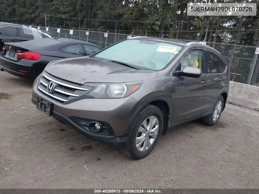 5J6RM4H79DL070728 2013 Honda Cr-V Ex-L