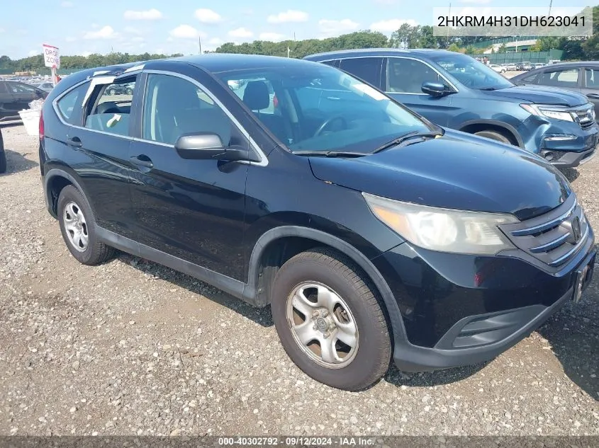 2013 Honda Cr-V Lx VIN: 2HKRM4H31DH623041 Lot: 40302792