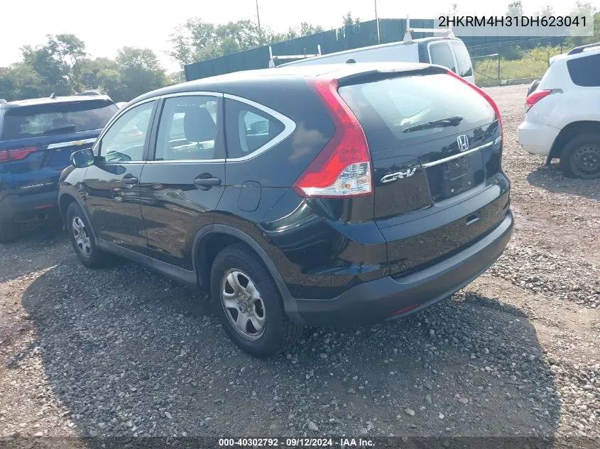 2013 Honda Cr-V Lx VIN: 2HKRM4H31DH623041 Lot: 40302792