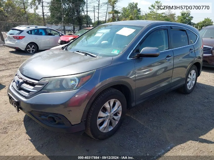 2013 Honda Cr-V Ex VIN: 3CZRM3H57DG700770 Lot: 40317884