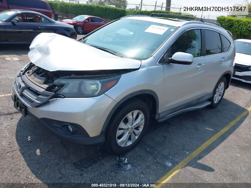 2HKRM3H70DH517547 2013 Honda Cr-V Ex-L