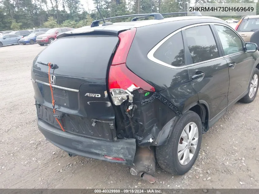 2HKRM4H73DH669649 2013 Honda Cr-V Ex-L