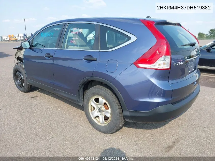 2HKRM4H37DH619382 2013 Honda Cr-V Lx