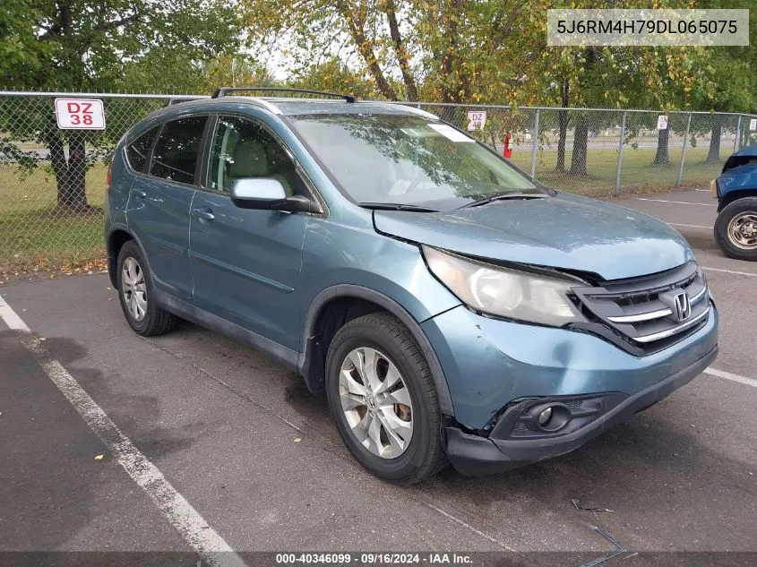 2013 Honda Cr-V Ex-L VIN: 5J6RM4H79DL065075 Lot: 40346099